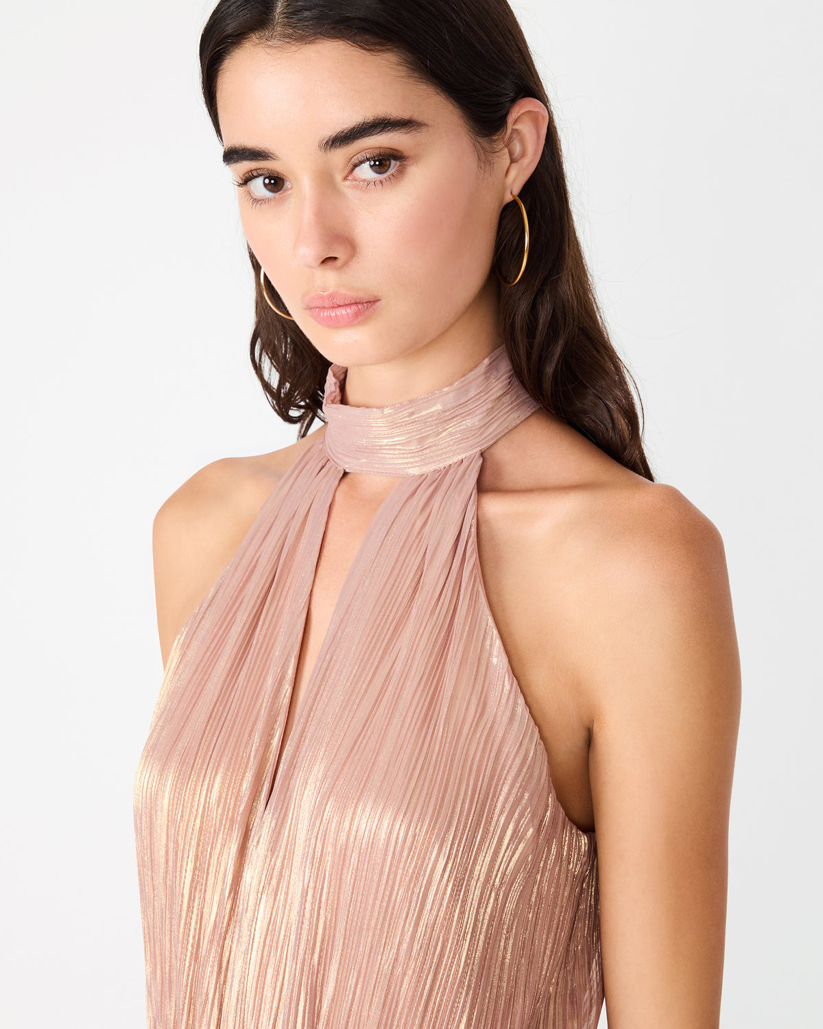 LESLLIE DRESS ROSE GOLD - Clothing - Steve Madden Canada - view 2