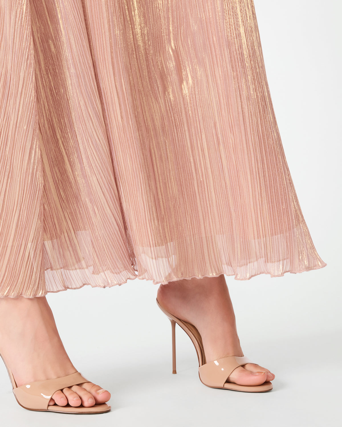 LESLLIE DRESS ROSE GOLD - Clothing - Steve Madden Canada - view 4