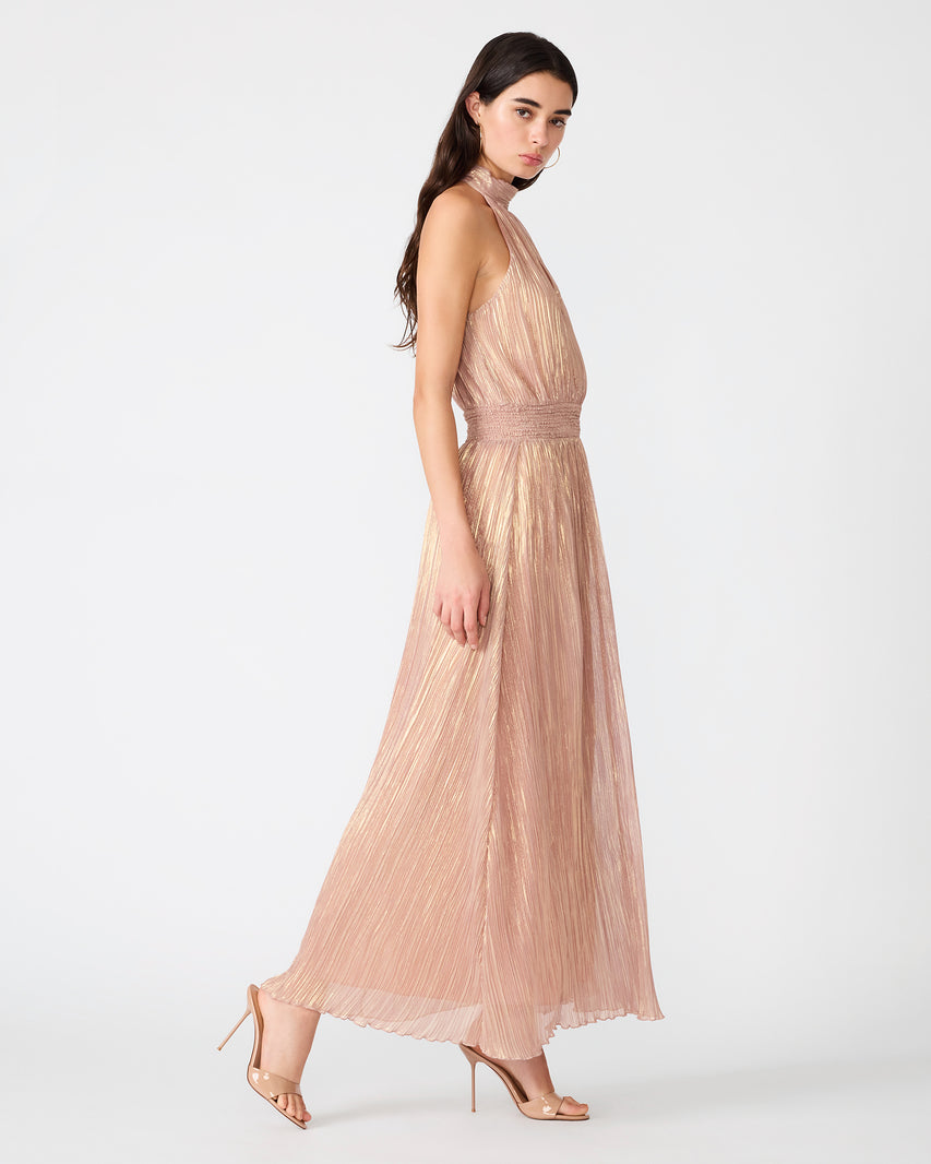 LESLLIE DRESS ROSE GOLD - Clothing - Steve Madden Canada - view 3