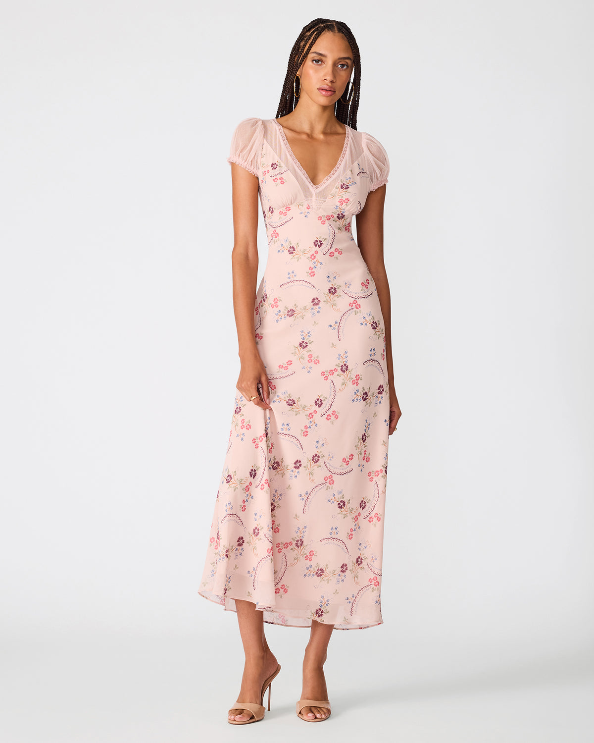 JULIETTE DRESS PINK - Clothing - Steve Madden Canada