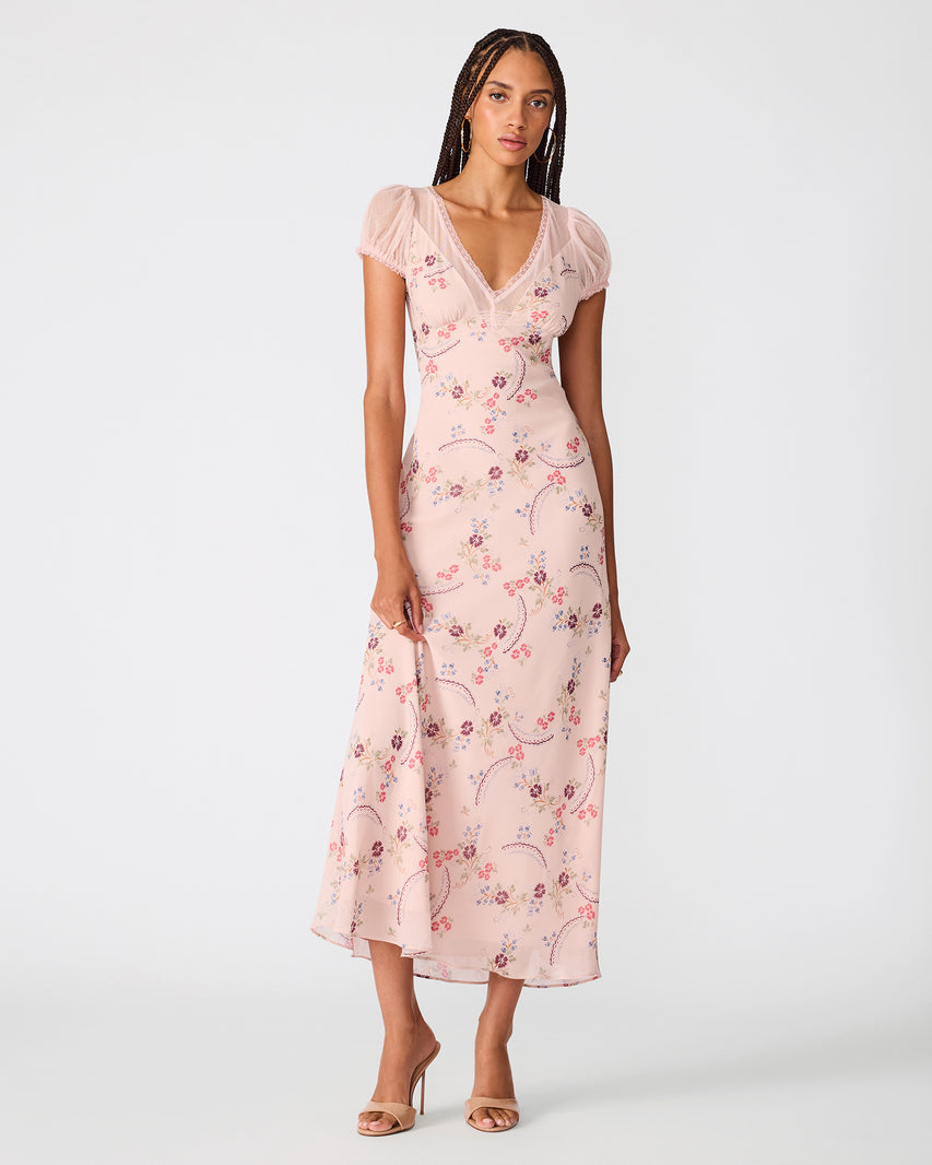 JULIETTE DRESS PINK - Clothing - Steve Madden Canada