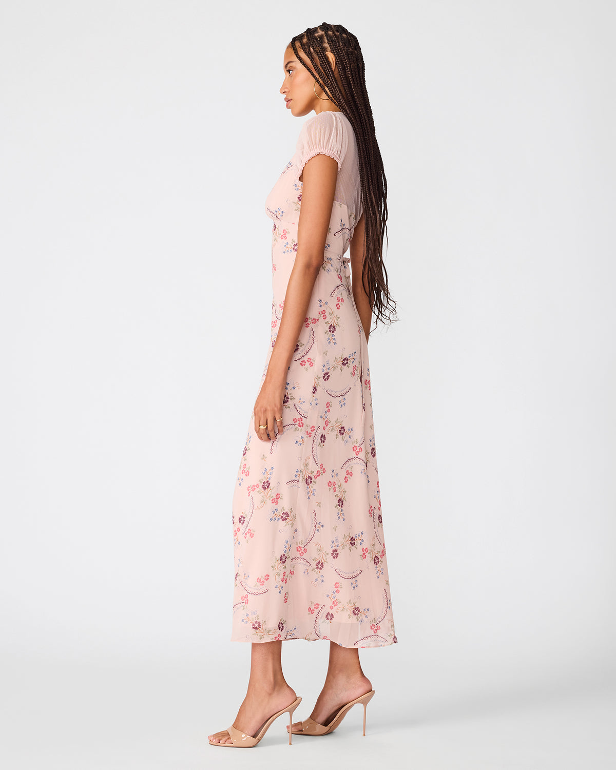 JULIETTE DRESS PINK - Clothing - Steve Madden Canada - view 3