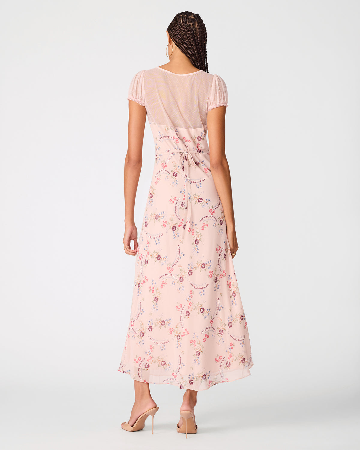 JULIETTE DRESS PINK - Clothing - Steve Madden Canada - view 5