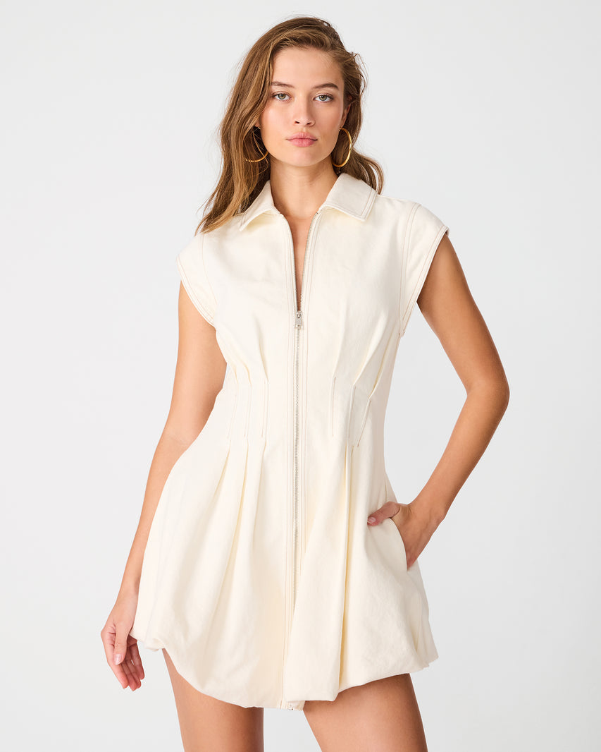 DYANNE DRESS NATURAL - Clothing - Steve Madden Canada