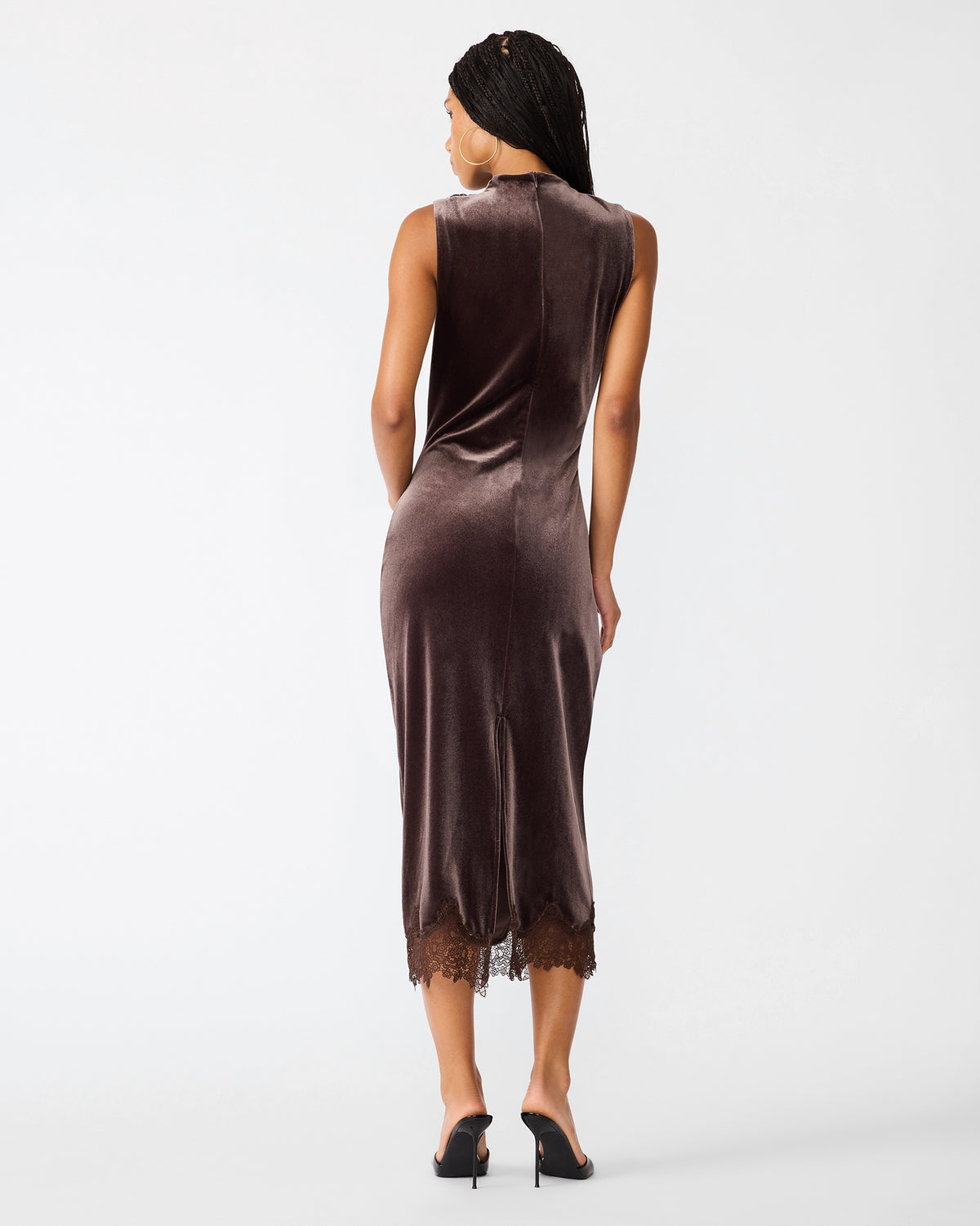 MO DRESS DARK BROWN - view 5