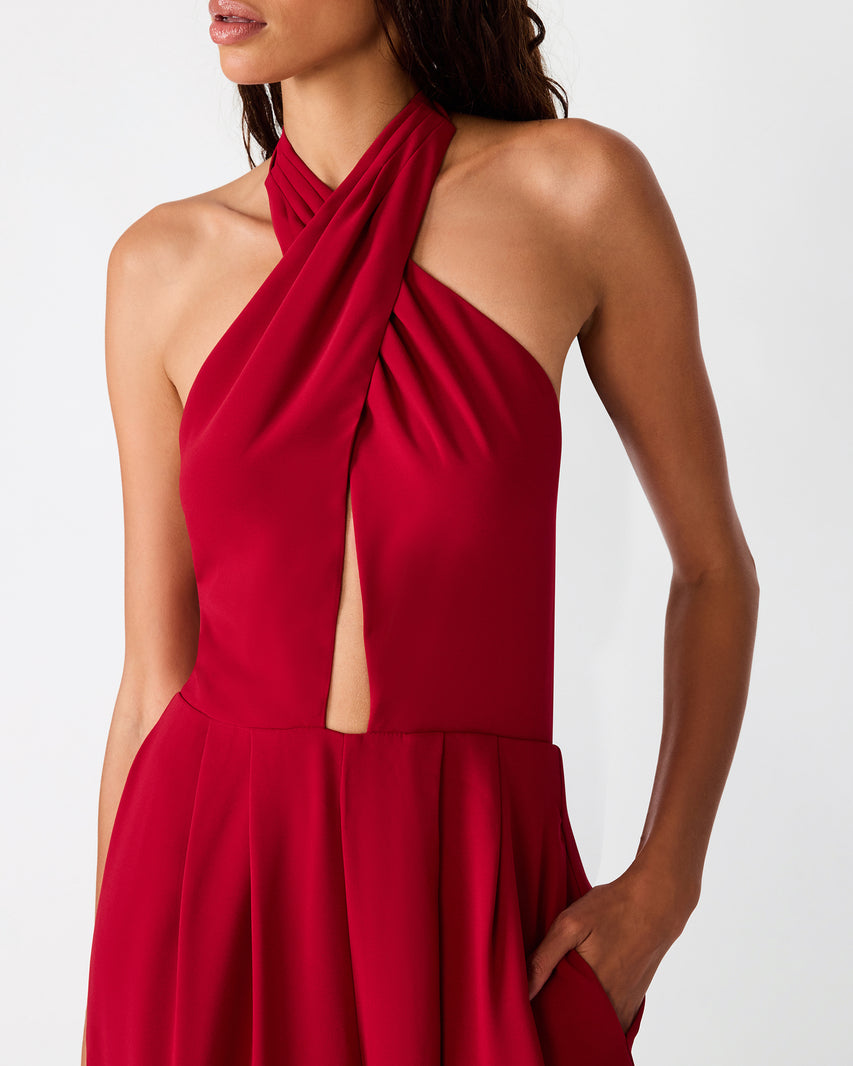 AIYANA JUMPSUIT RED - view 4