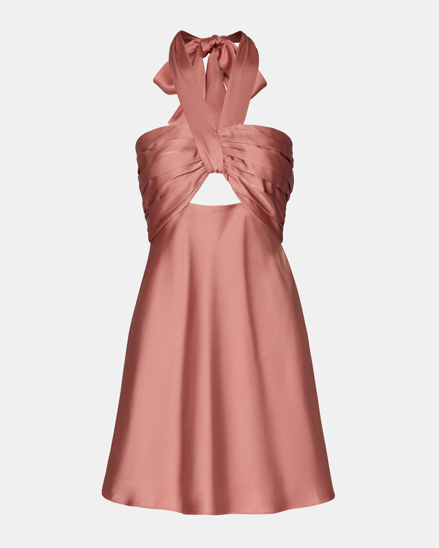 EVIANA DRESS ROSE - Clothing - Steve Madden Canada - view 6