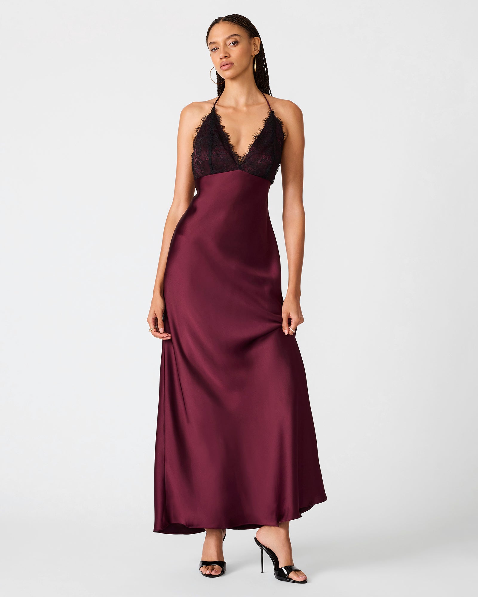 PHIA DRESS PURPLE - Clothing - Steve Madden Canada