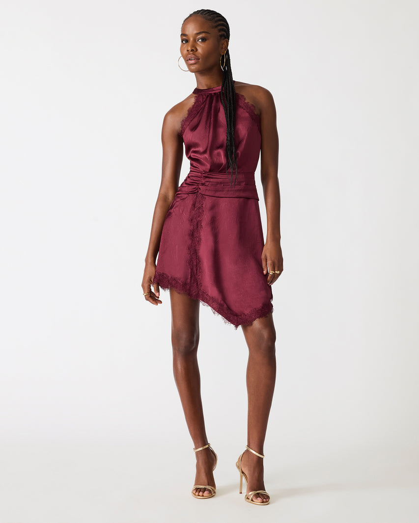 MONNA DRESS PURPLE - Clothing - Steve Madden Canada