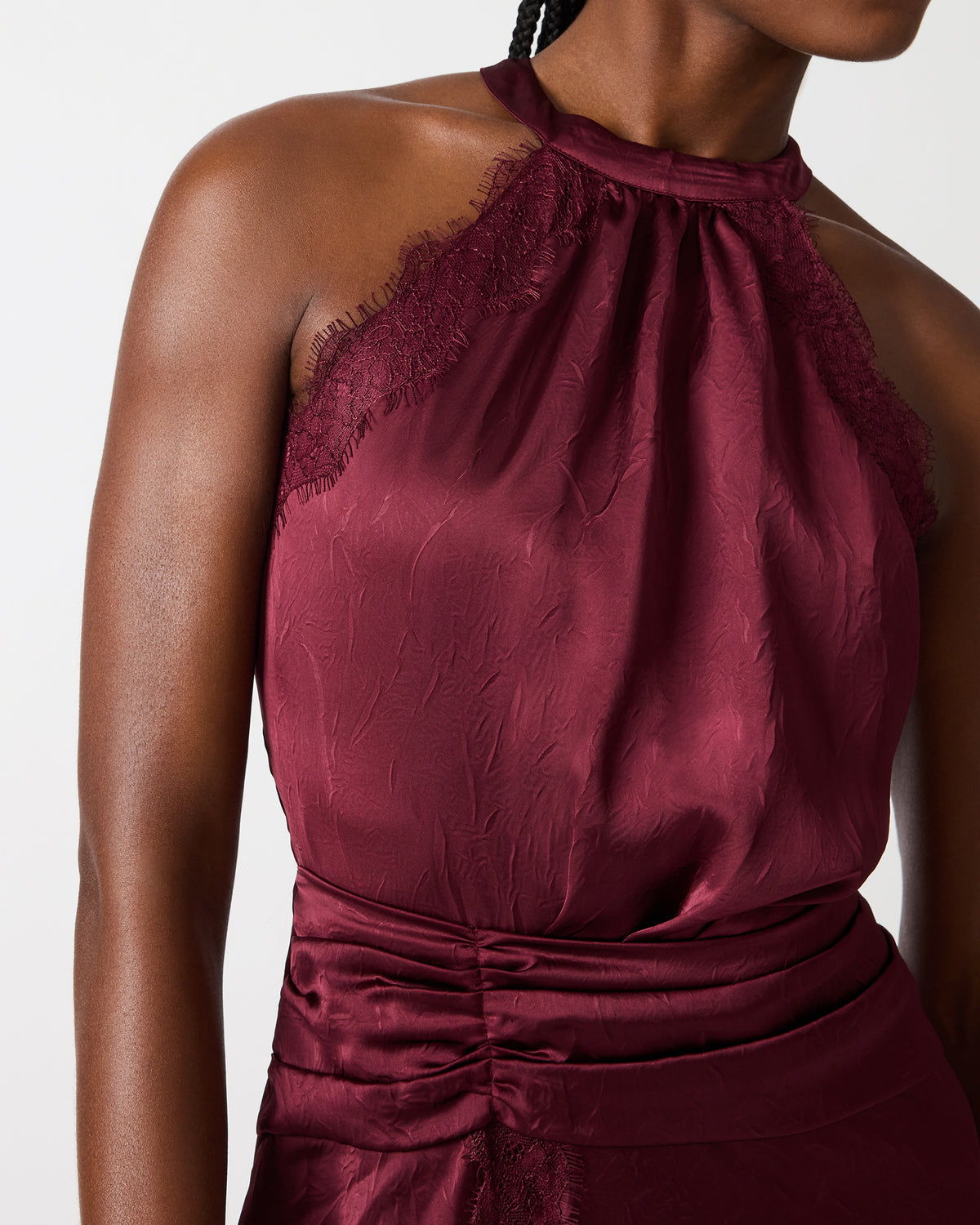 MONNA DRESS PURPLE - Clothing - Steve Madden Canada - view 2
