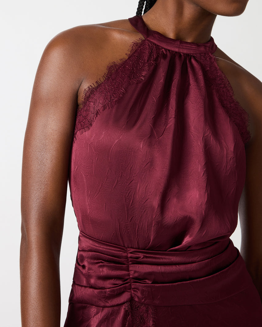 MONNA DRESS PURPLE - Clothing - Steve Madden Canada - view 2