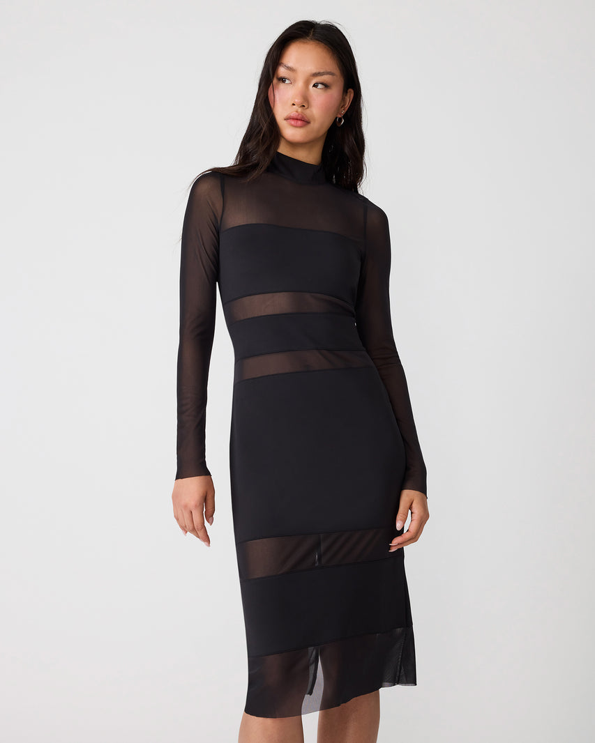 BLAZE DRESS BLACK - Clothing - Steve Madden Canada - view 5