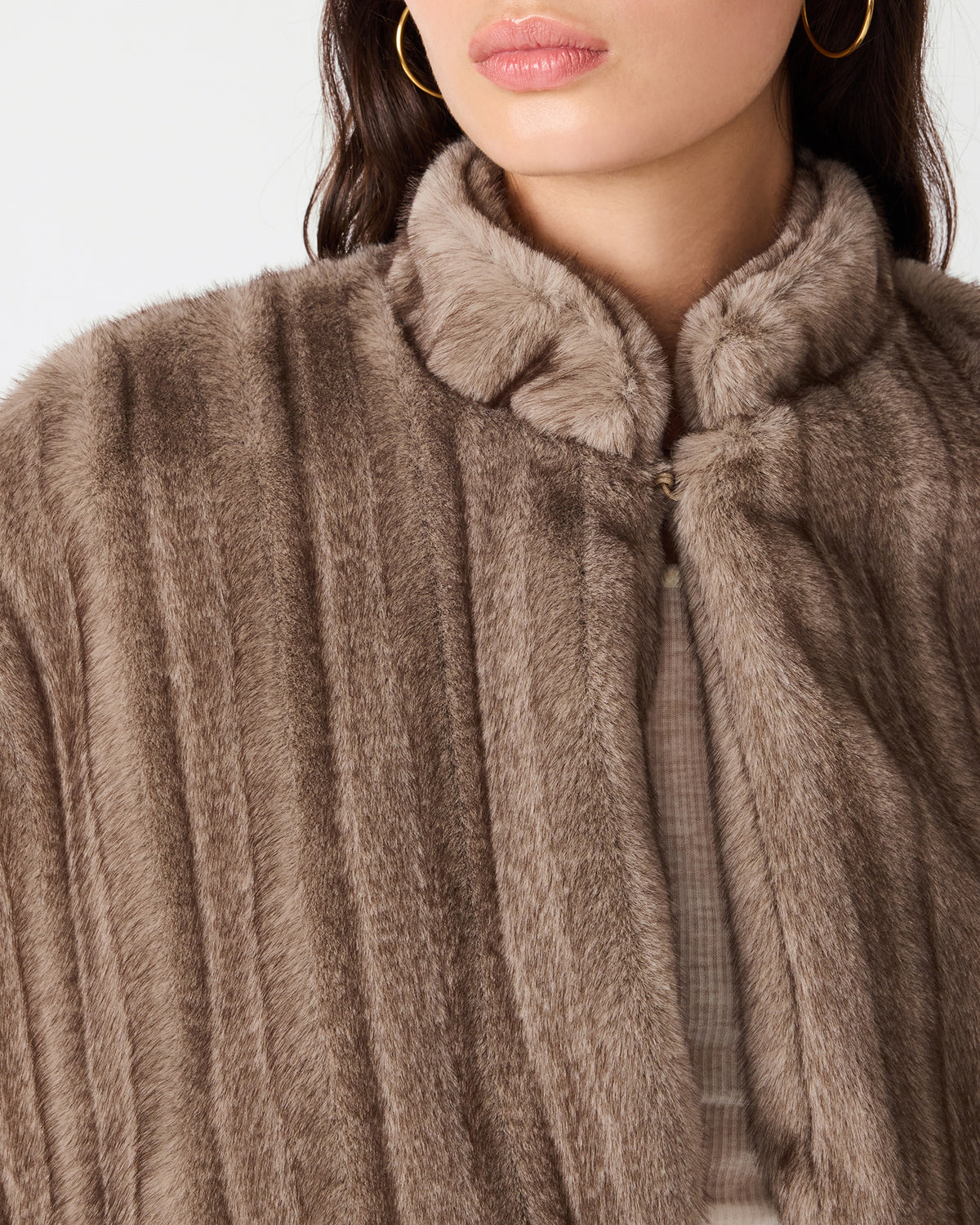 BRIELLA CAPE SILVER GREY - view 2