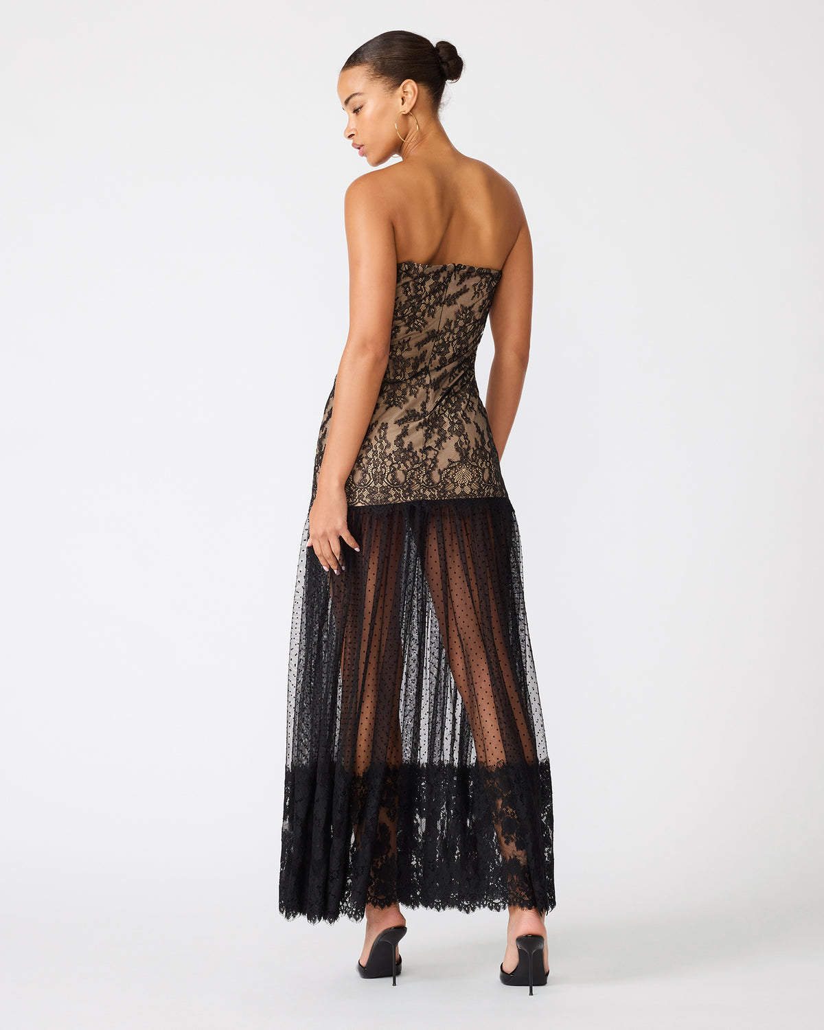 KORRIE DRESS BLACK - Clothing - Steve Madden Canada - view 5