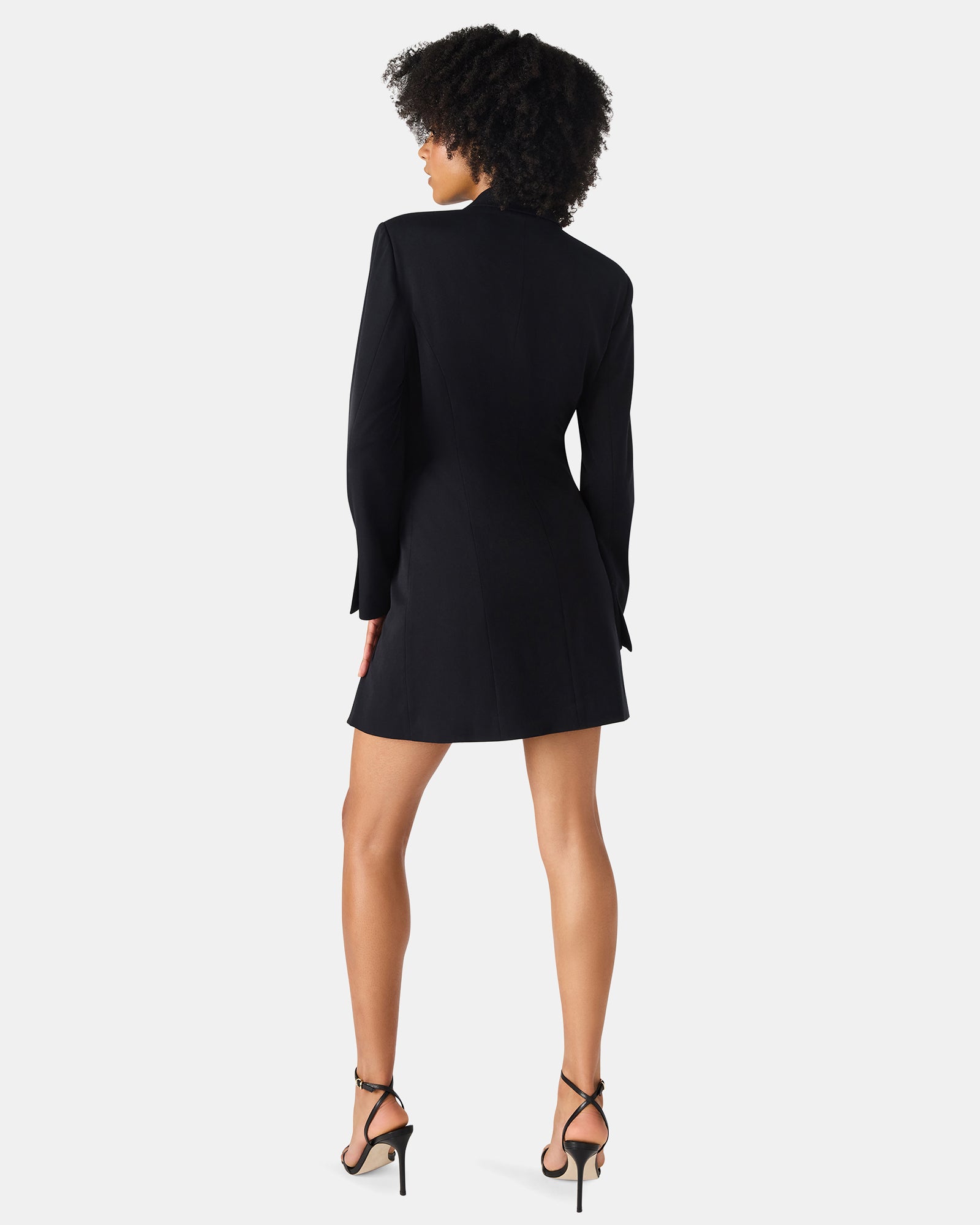 NADENE DRESS BLACK - Clothing - Steve Madden Canada - view 5