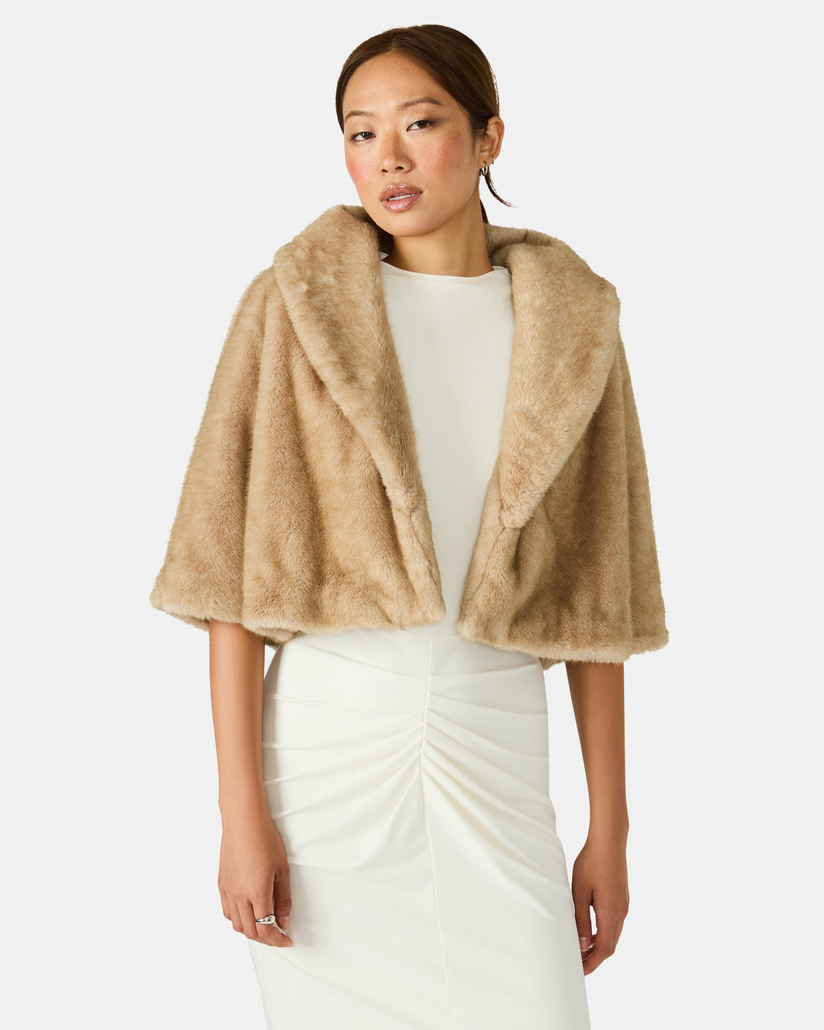 HESTIA COAT CREAM - Clothing - Steve Madden Canada - view 3