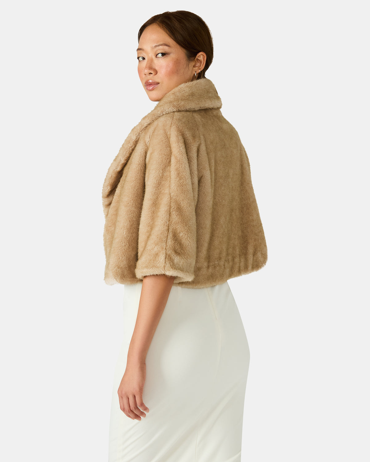 HESTIA COAT CREAM - Clothing - Steve Madden Canada - view 4