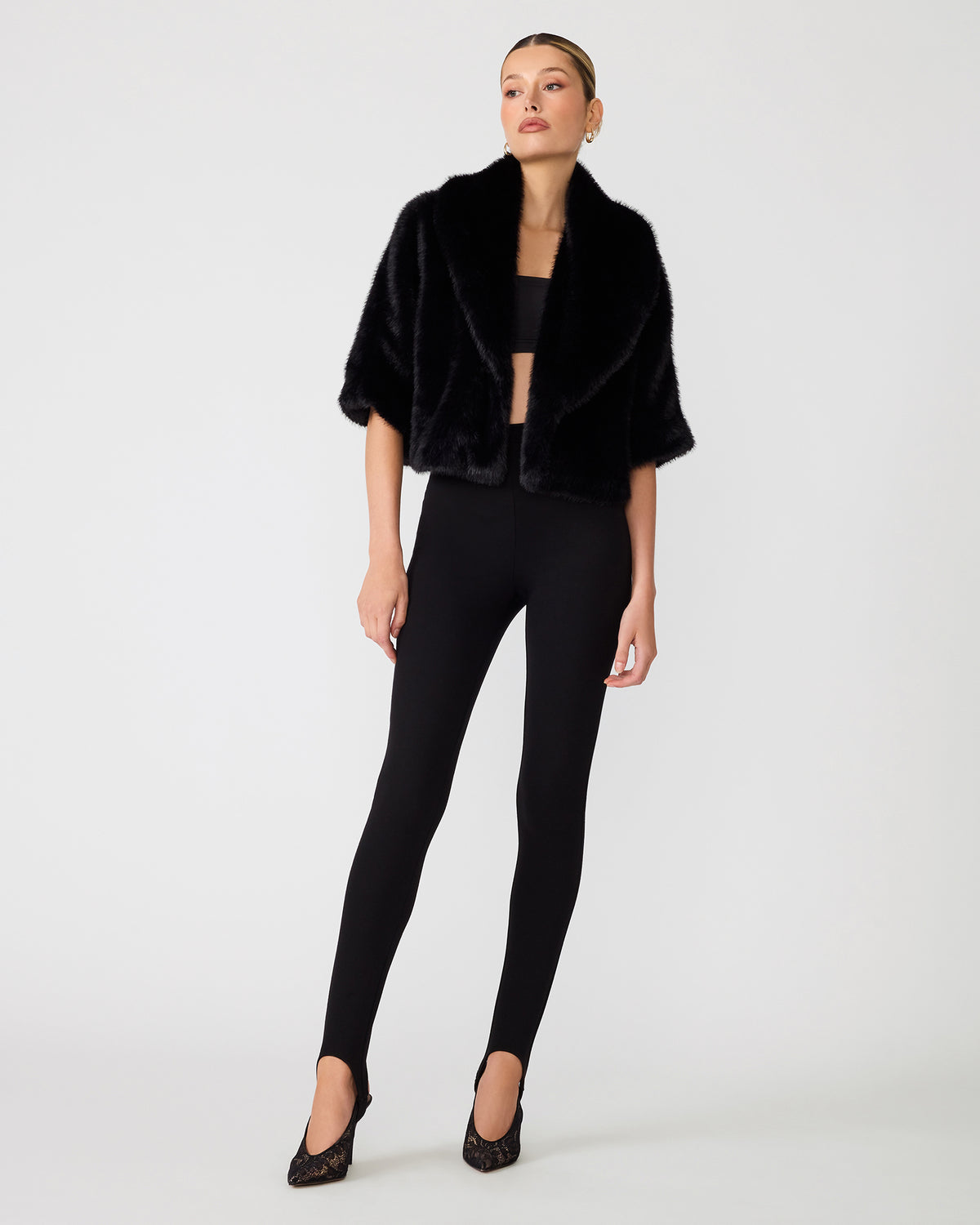 HESTIA COAT BLACK - Clothing - Steve Madden Canada