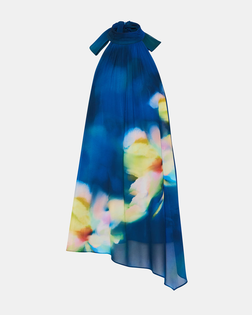 SANDER DRESS BLUE MULTI - Clothing - Steve Madden Canada - view 7