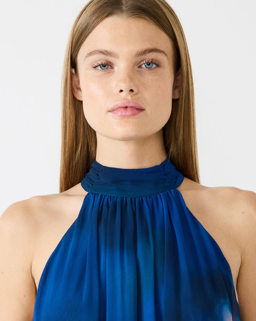SANDER DRESS BLUE MULTI - Clothing - Steve Madden Canada - view 2
