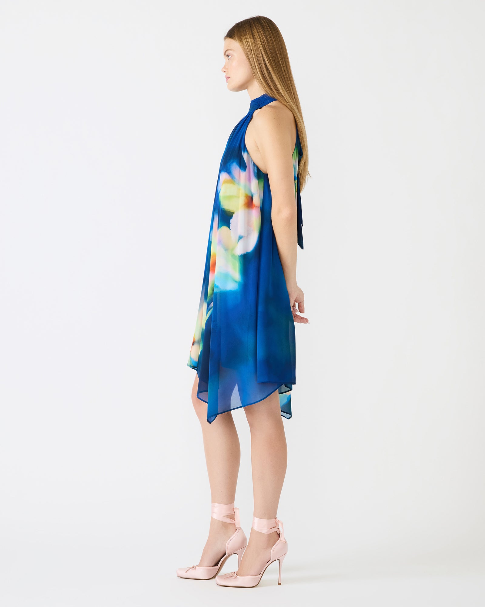SANDER DRESS BLUE MULTI - Clothing - Steve Madden Canada - view 4