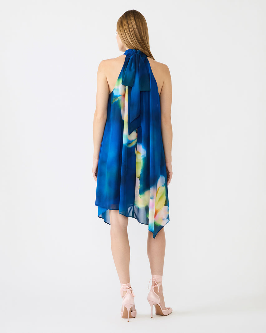 SANDER DRESS BLUE MULTI - Clothing - Steve Madden Canada - view 6