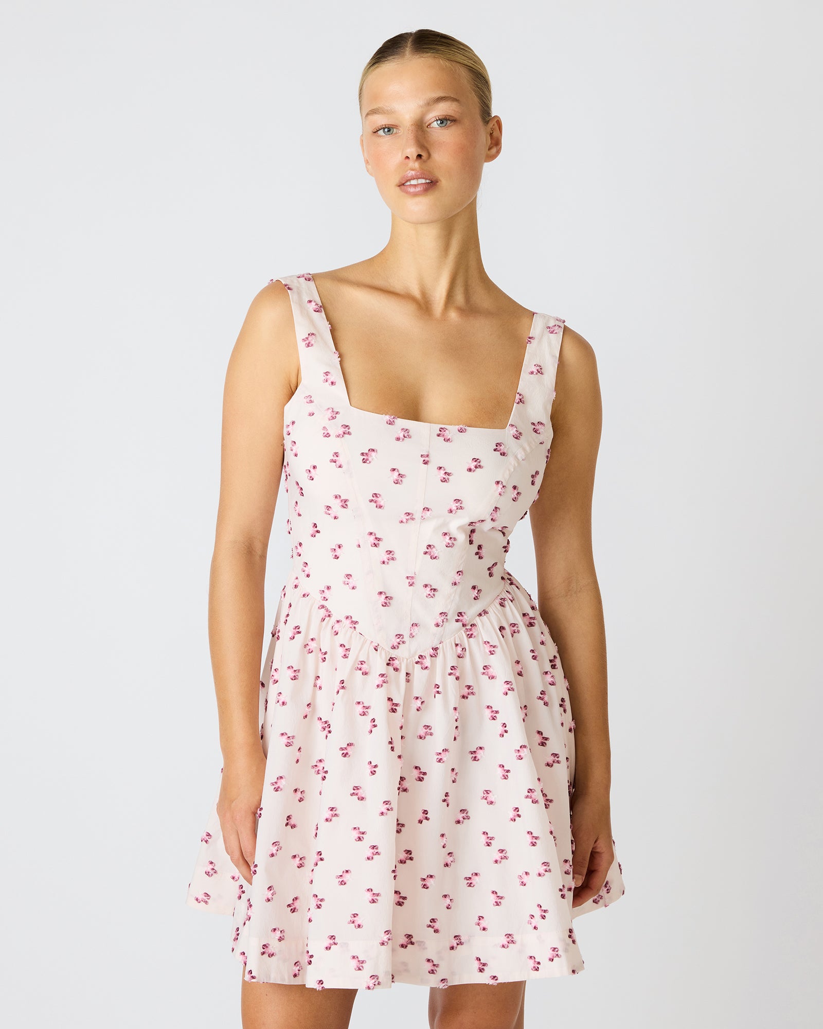 LEIA DRESS PINK MULTI - Clothing - Steve Madden Canada - view 4