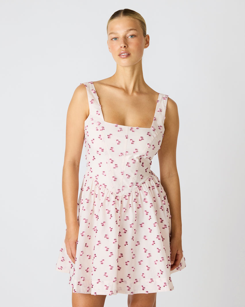 LEIA DRESS PINK MULTI - Clothing - Steve Madden Canada - view 4