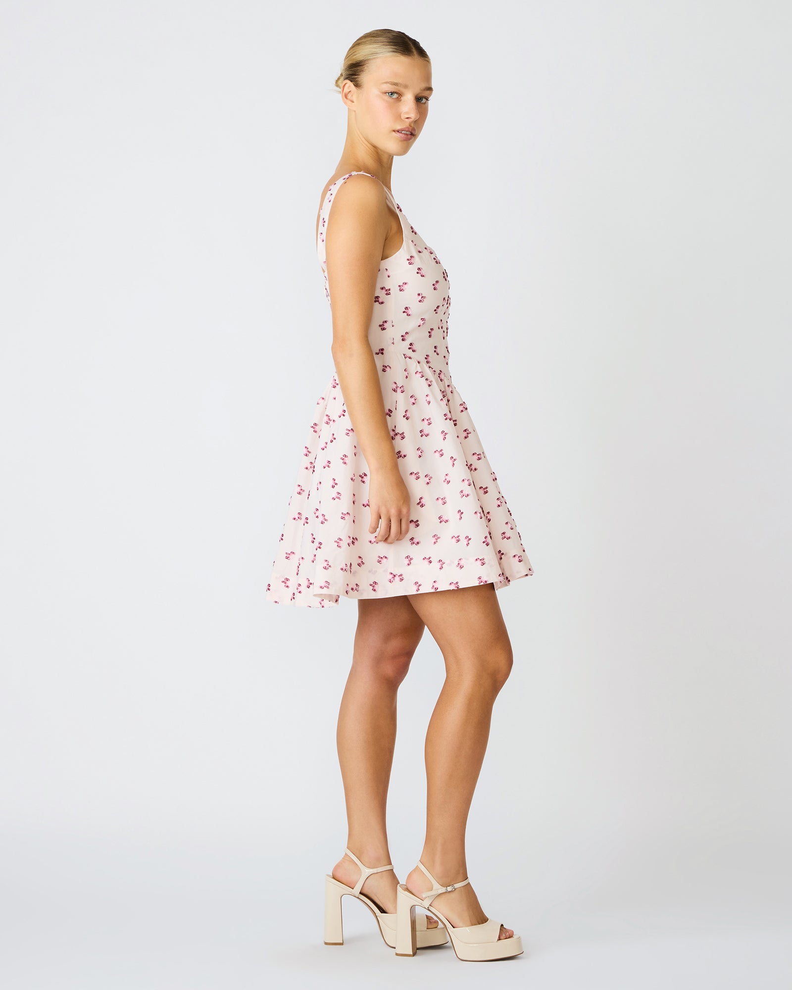 LEIA DRESS PINK MULTI - Clothing - Steve Madden Canada - view 3