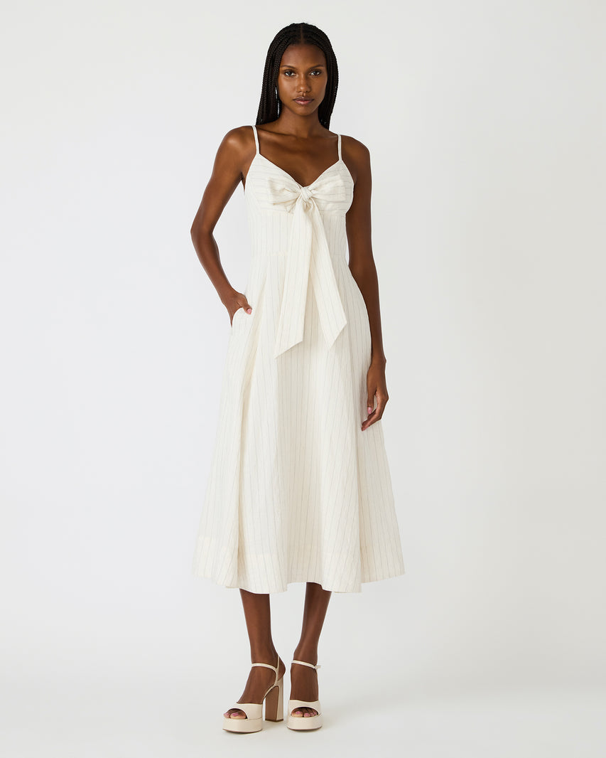 LUNA DRESS WHITE - Clothing - Steve Madden Canada