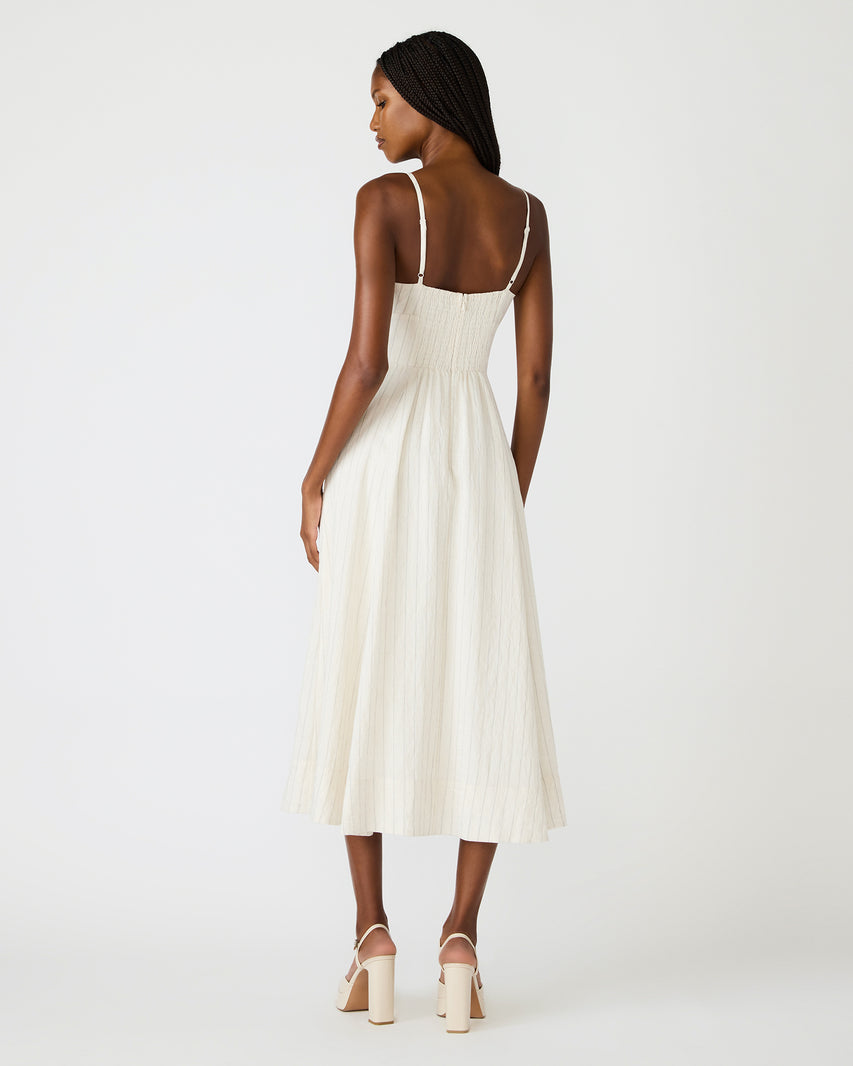 LUNA DRESS WHITE - Clothing - Steve Madden Canada - view 6