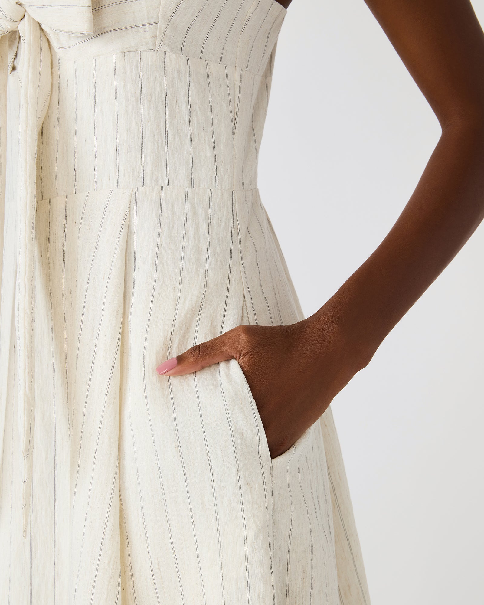 LUNA DRESS WHITE - Clothing - Steve Madden Canada - view 3