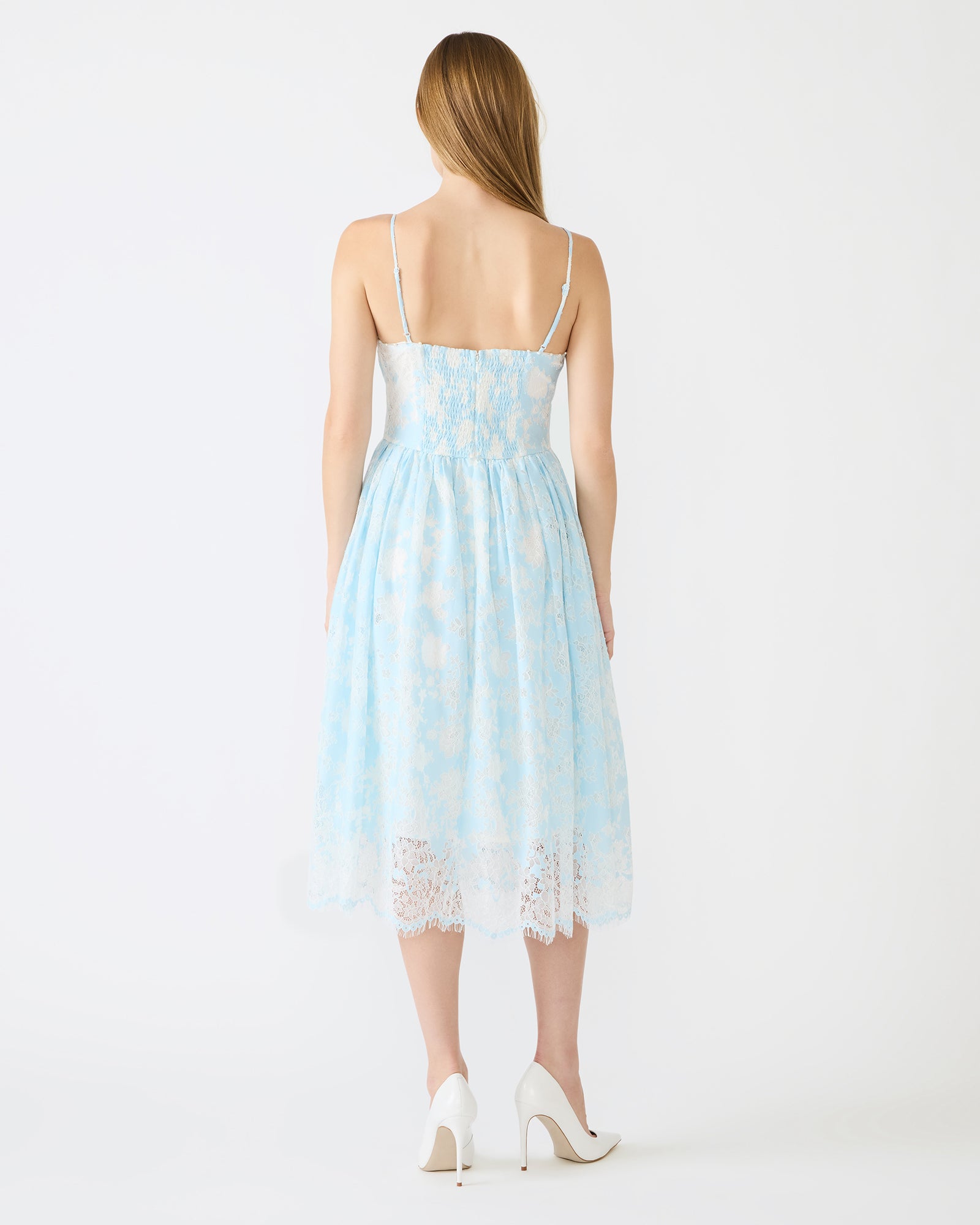 TALITA DRESS BLUE - Clothing - Steve Madden Canada - view 5