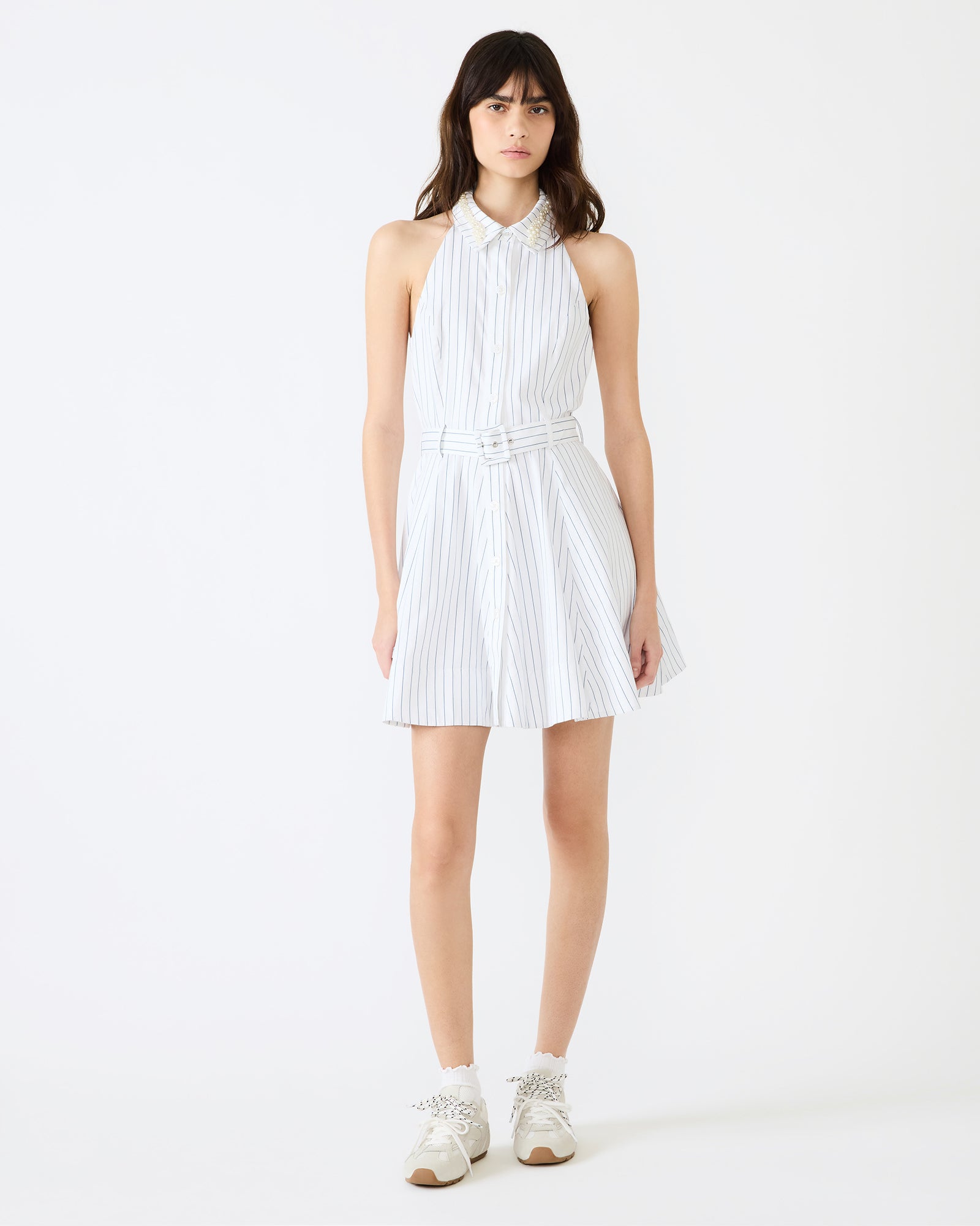 VALOR DRESS WHITE MULTI - Clothing - Steve Madden Canada
