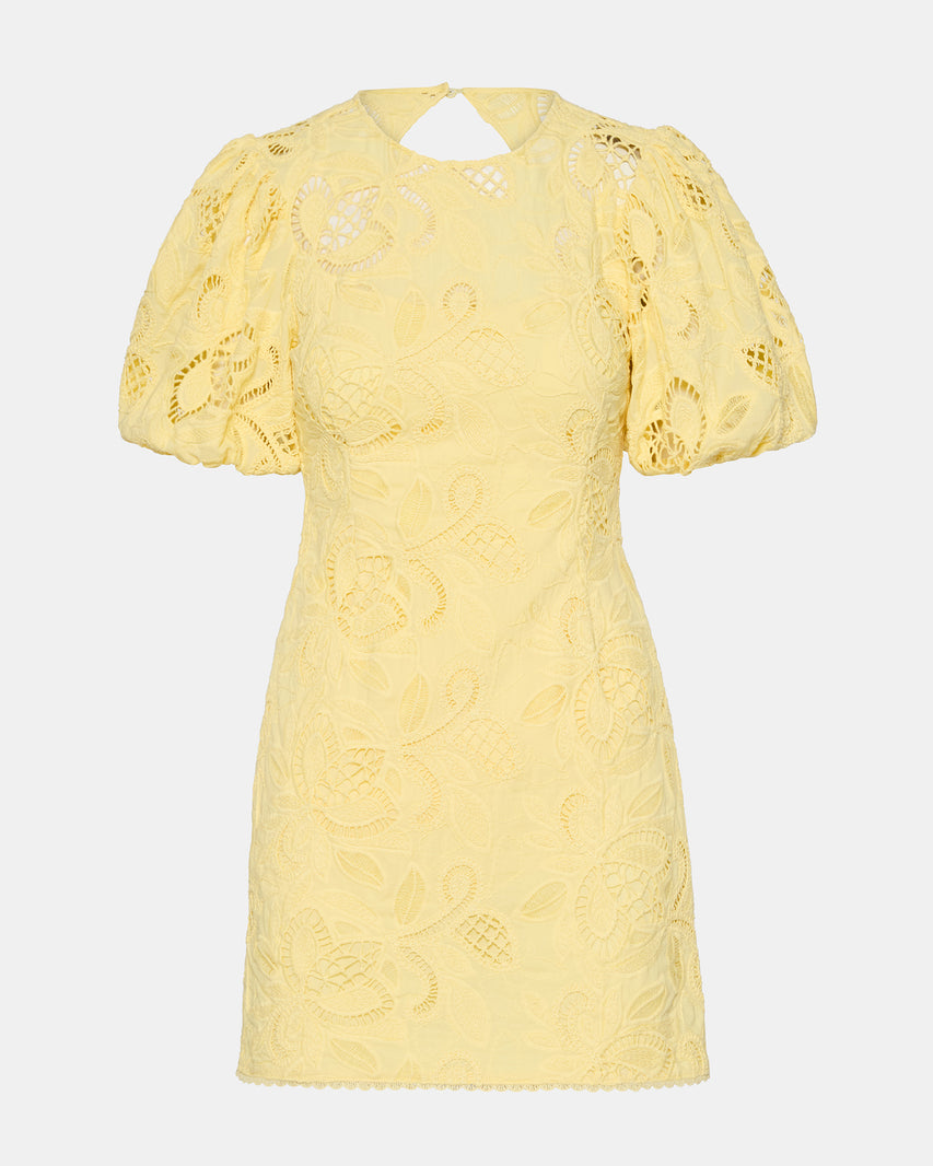 ELLY DRESS YELLOW - Clothing - Steve Madden Canada - view 6