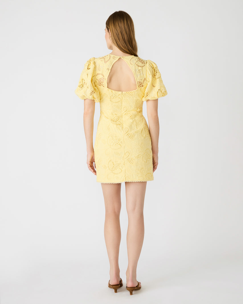 ELLY DRESS YELLOW - Clothing - Steve Madden Canada - view 5