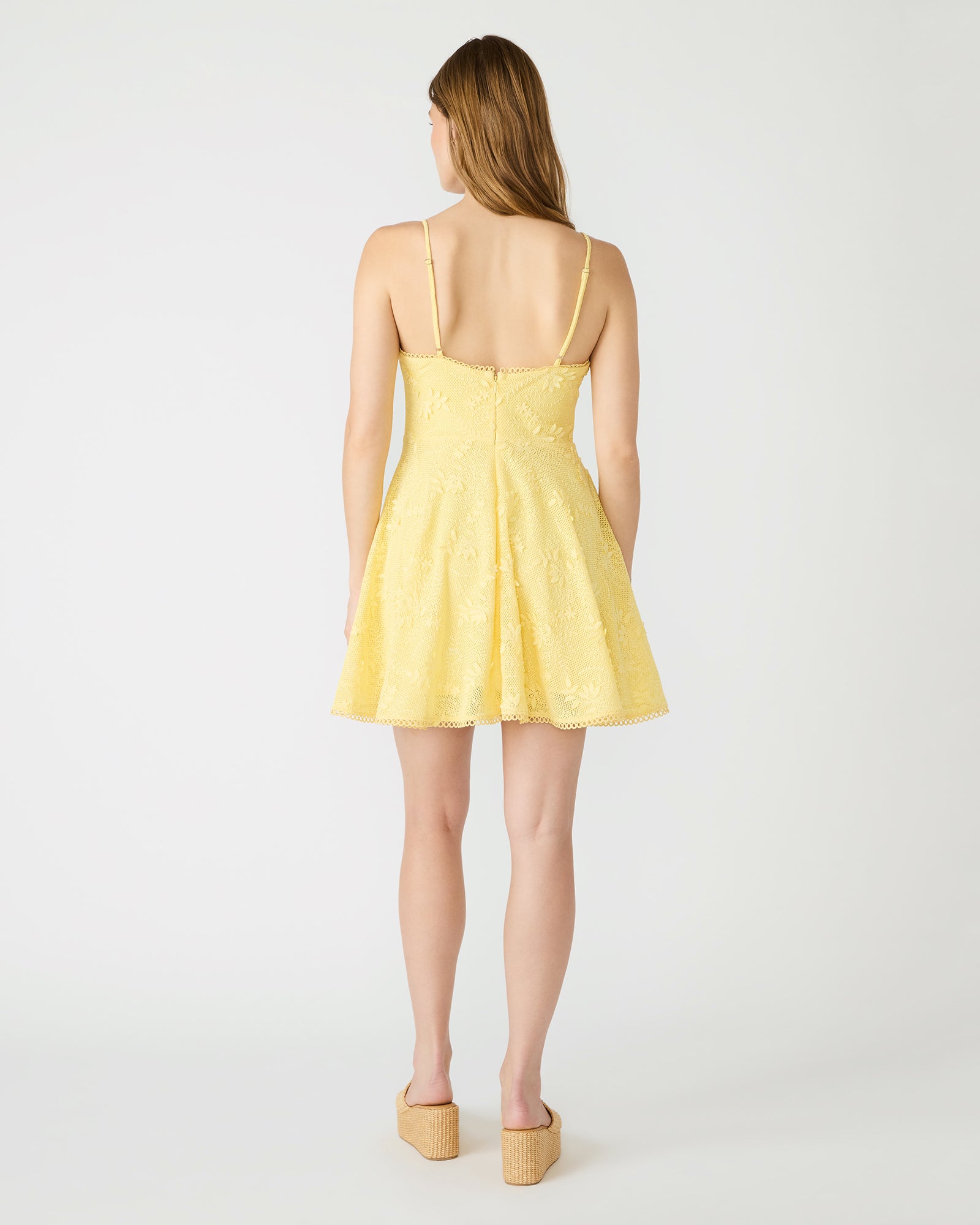 GAIA DRESS YELLOW - Clothing - Steve Madden Canada - view 5