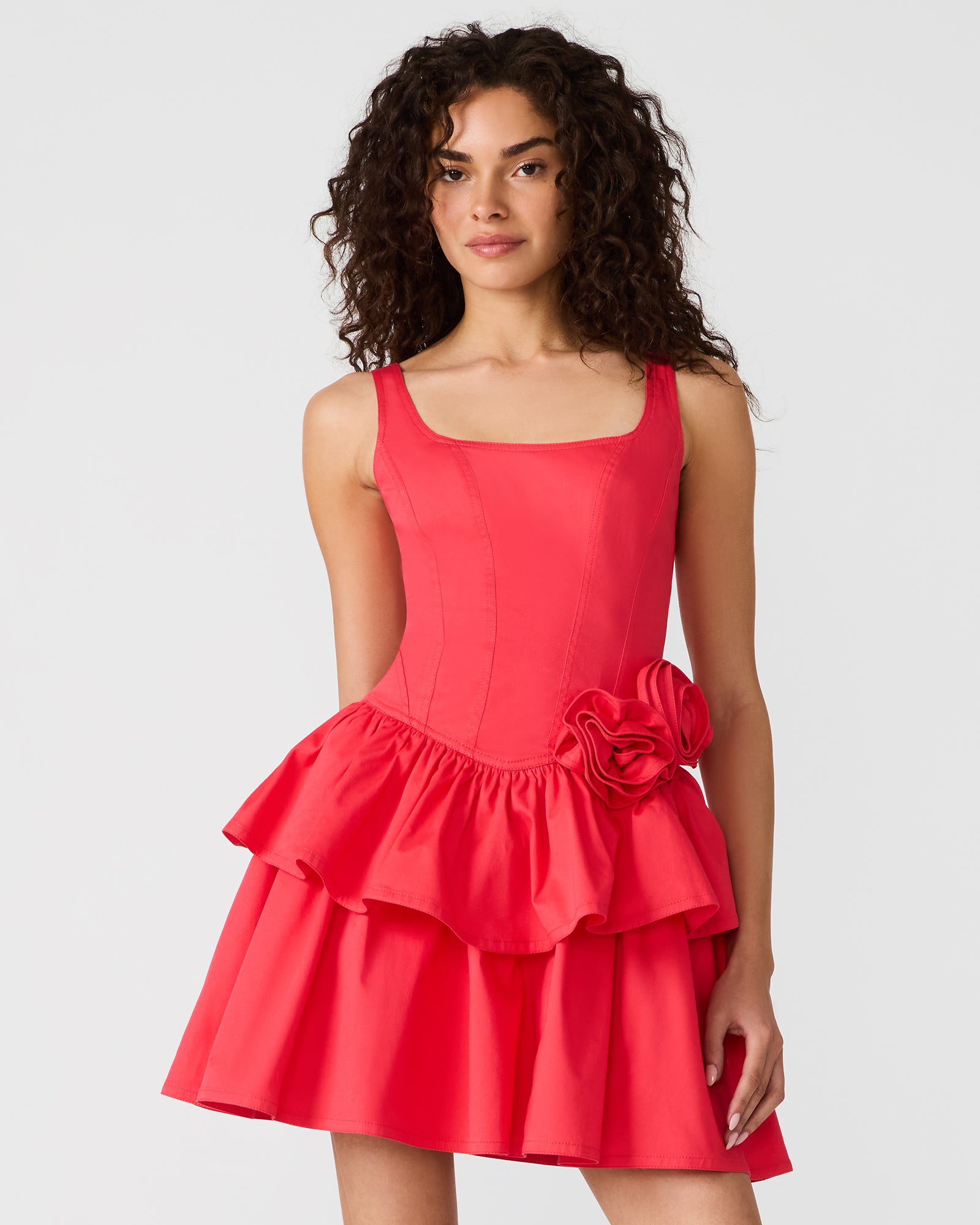 DANI DRESS PINK - Clothing - Steve Madden Canada - view 3