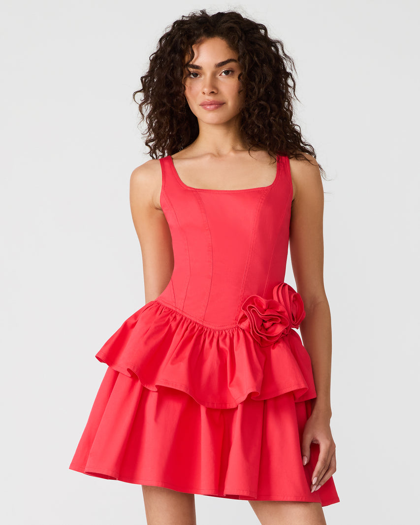 DANI DRESS PINK - Clothing - Steve Madden Canada - view 3