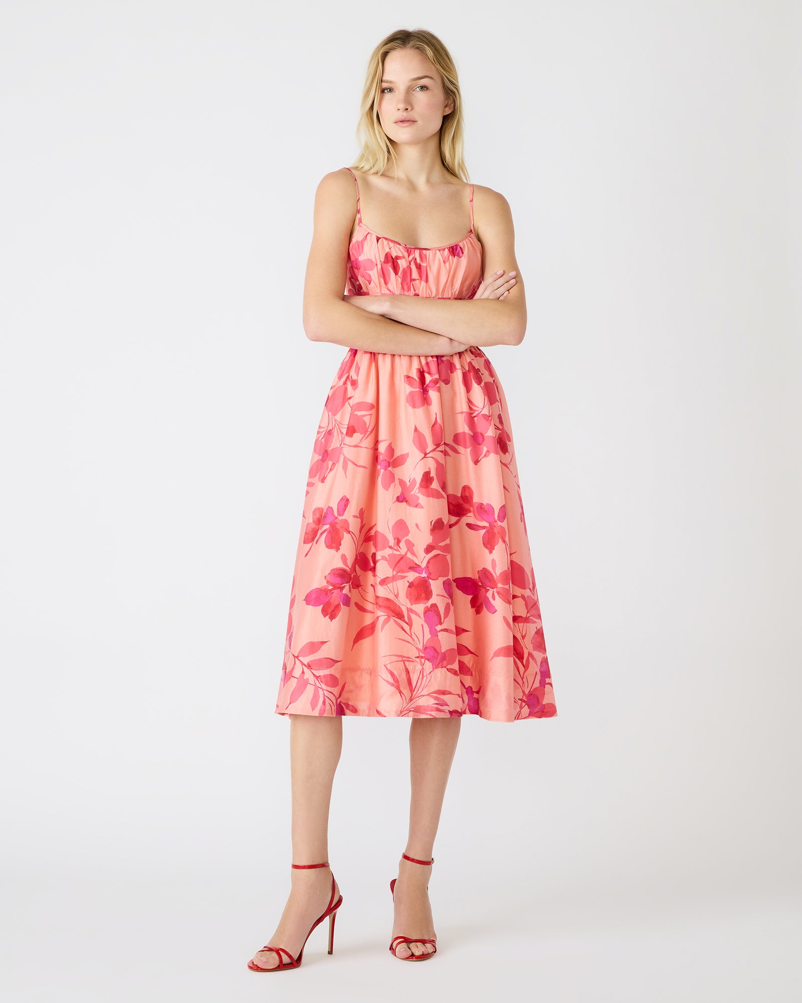 GWEN DRESS CORAL - Clothing - Steve Madden Canada