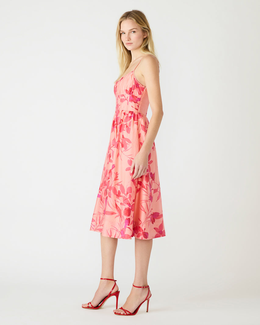 GWEN DRESS CORAL - Clothing - Steve Madden Canada - view 5