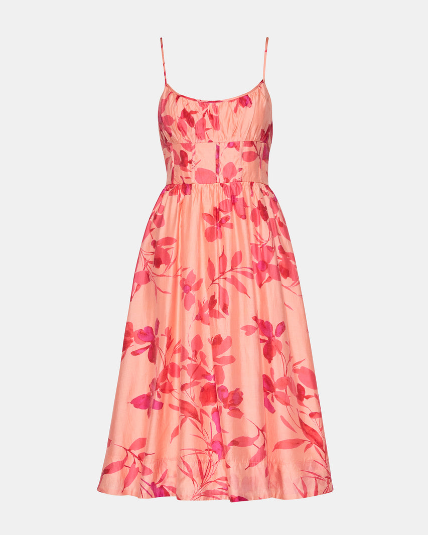 GWEN DRESS CORAL - Clothing - Steve Madden Canada - view 7