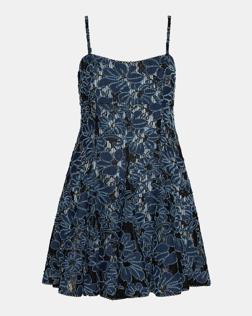 ENDER DRESS BLACK MULTI - Clothing - Steve Madden Canada - view 7