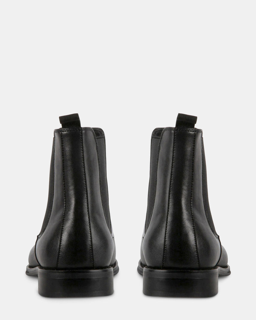 ALDAIR BLACK LEATHER - Men's Shoes - Steve Madden Canada - view 5
