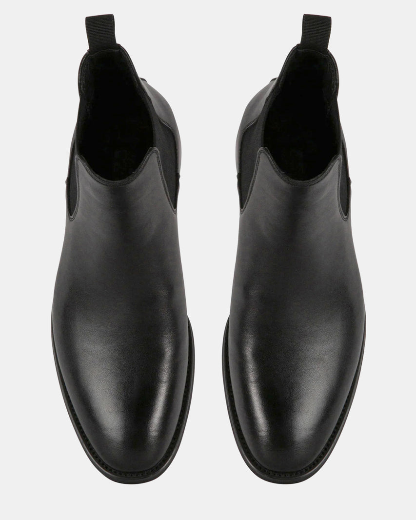 ALDAIR BLACK LEATHER - Men's Shoes - Steve Madden Canada - view 4