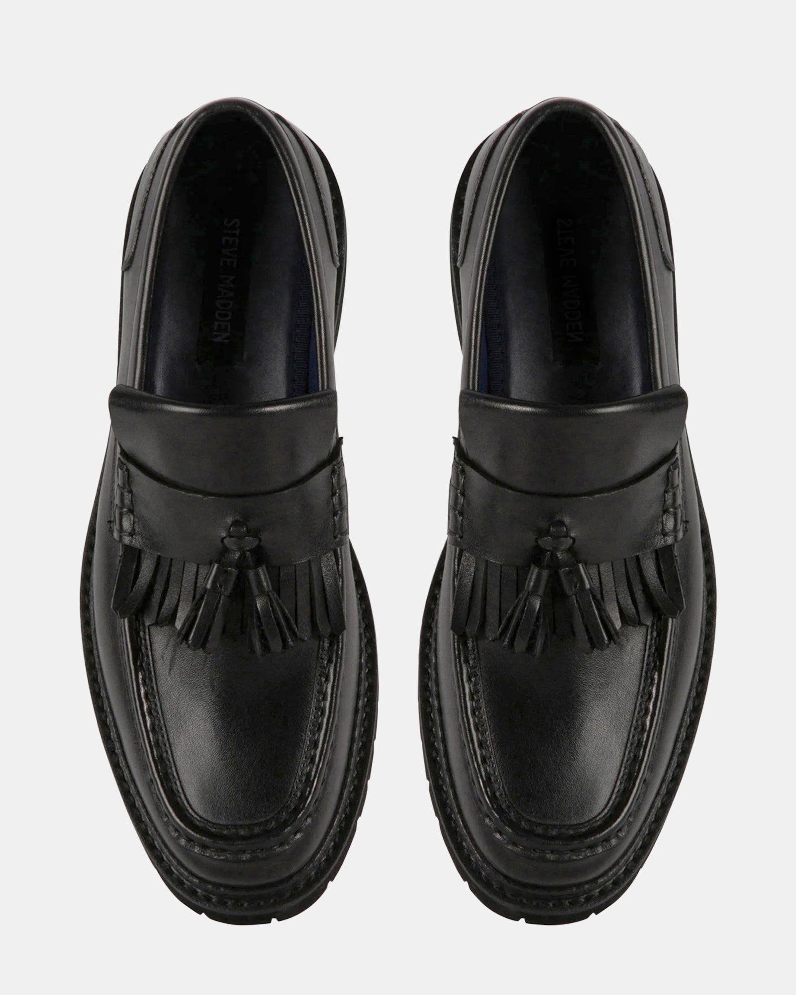 ASHFORD BLACK LEATHER - Men's Shoes - Steve Madden Canada - view 4