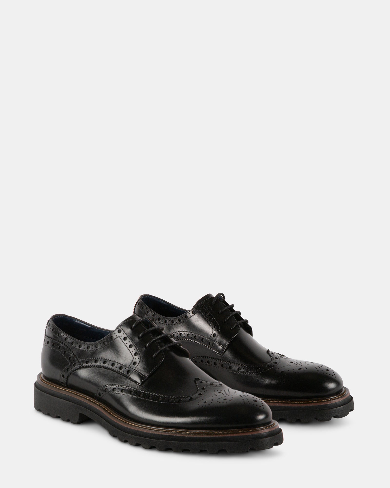 KASAAN BLACK LEATHER - Men's Shoes - Steve Madden Canada - view 2