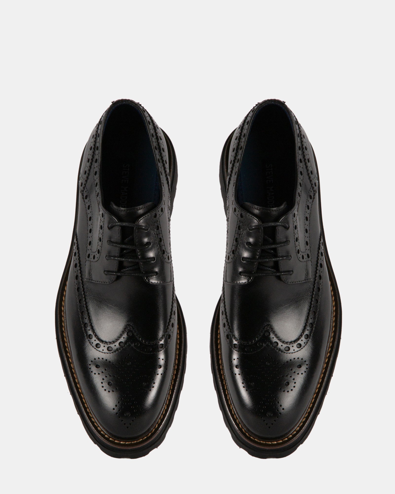 KASAAN BLACK LEATHER - Men's Shoes - Steve Madden Canada - view 4