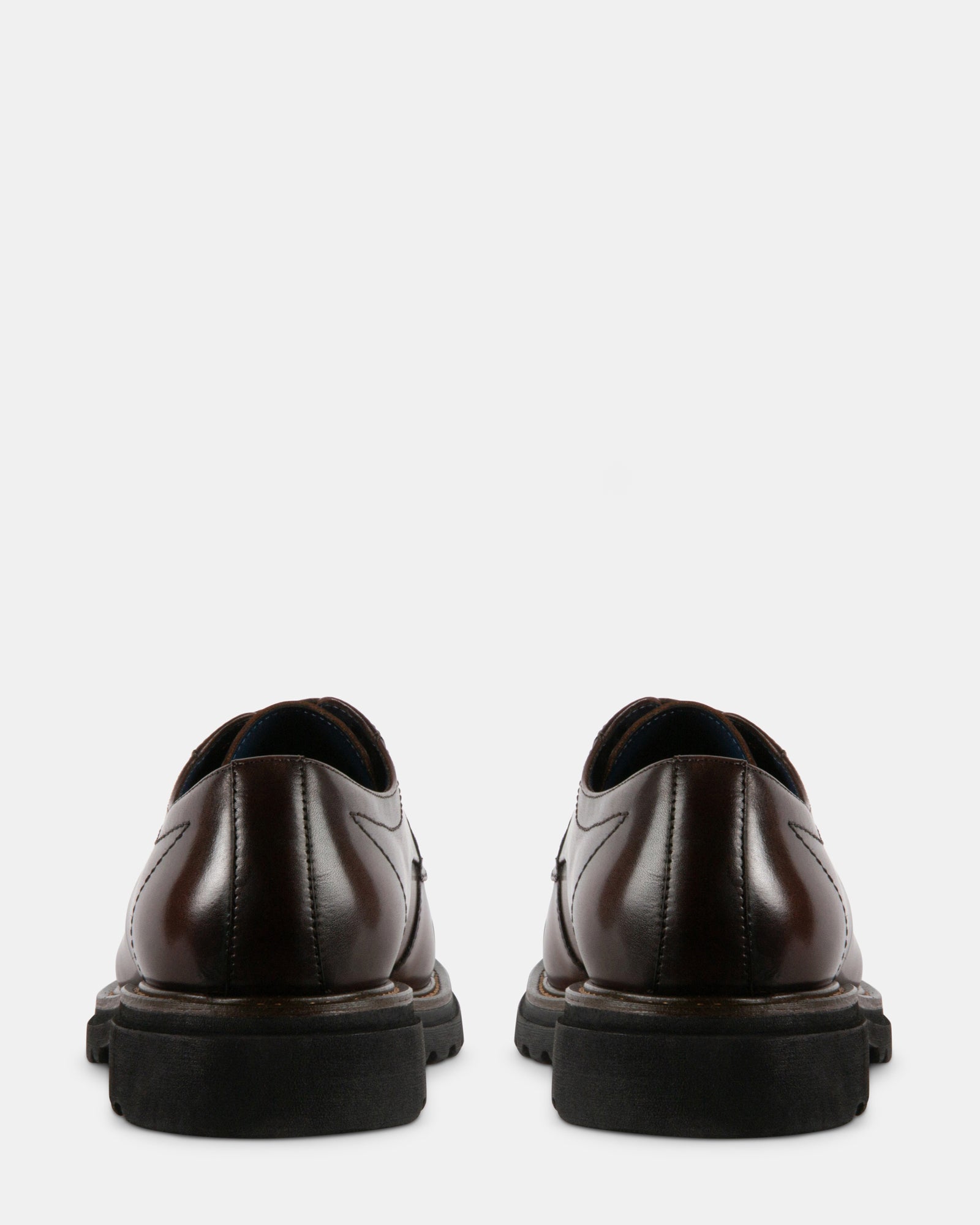 KNITTE BROWN LEATHER - Men's Shoes - Steve Madden Canada - view 5