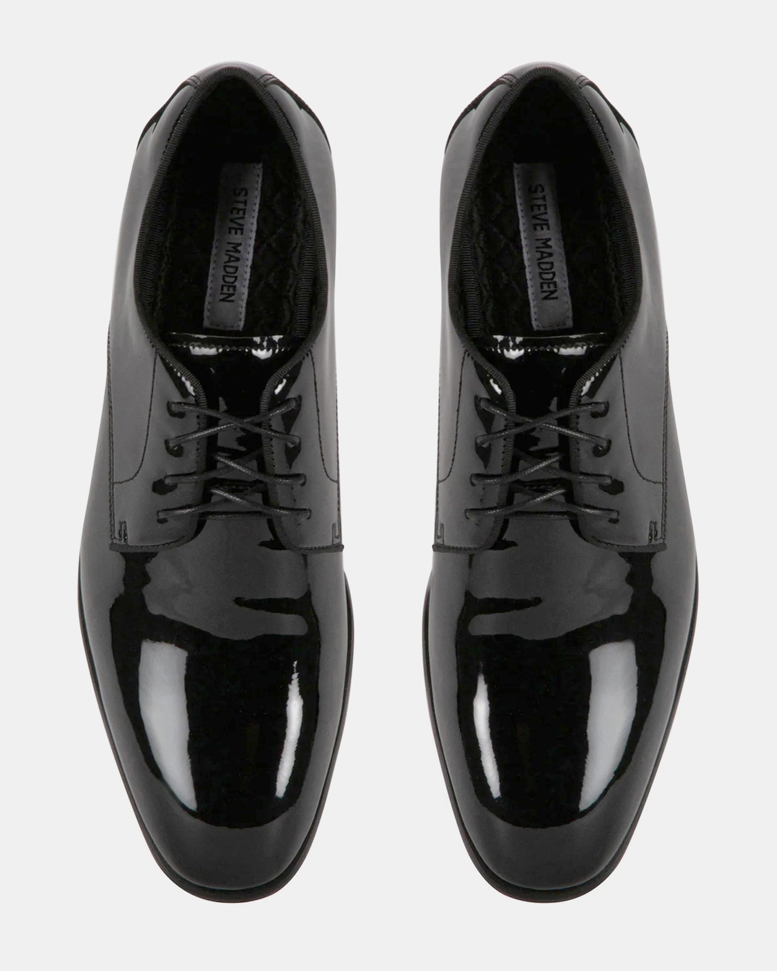 LAURENT BLACK PATENT - Men's Shoes - Steve Madden Canada - view 5